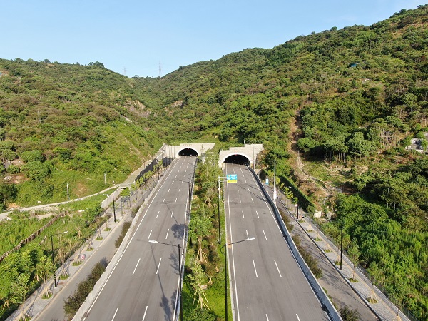 温州市环山北路龙湾段道路工程项目大罗山隧道